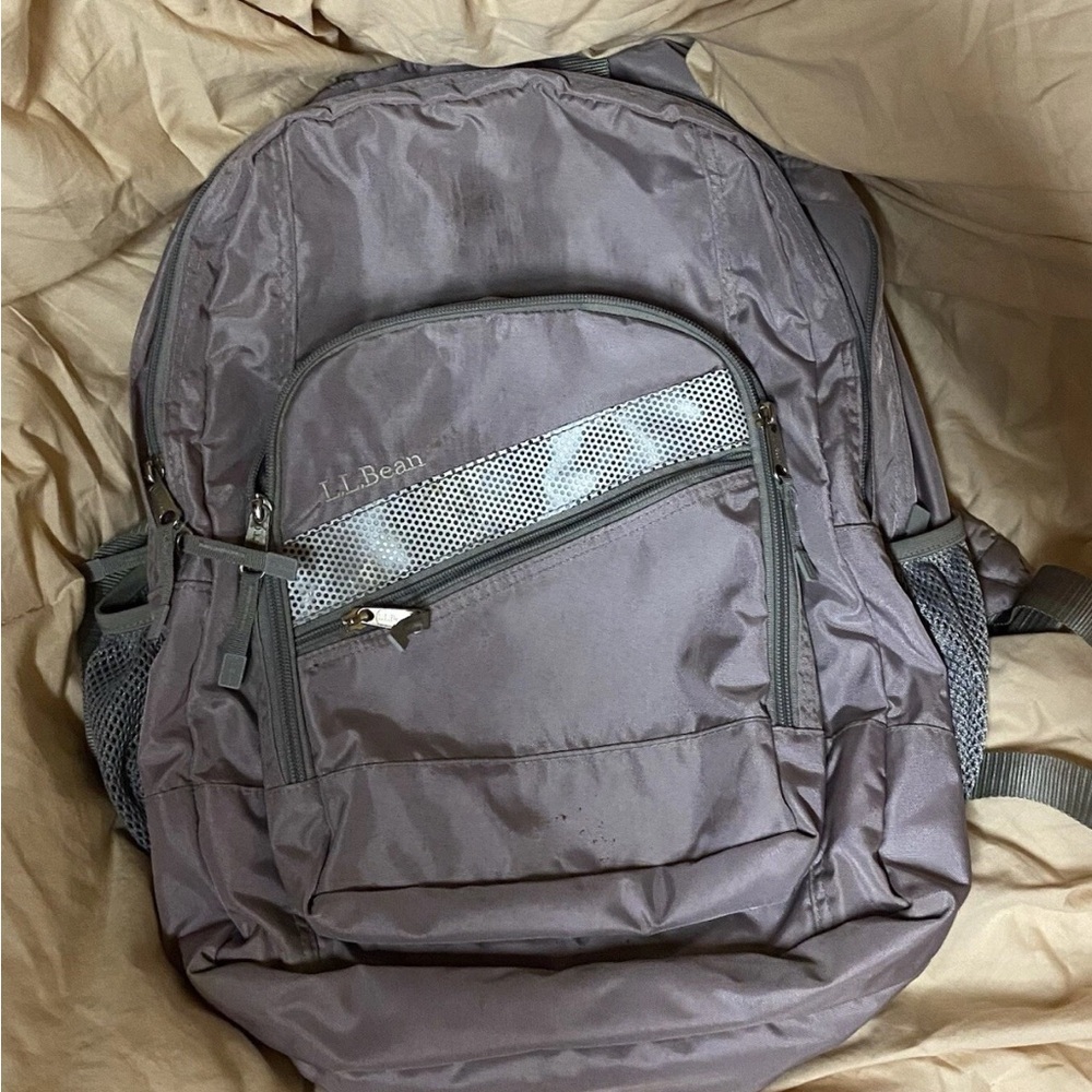 L.L. Bean purple Backpack